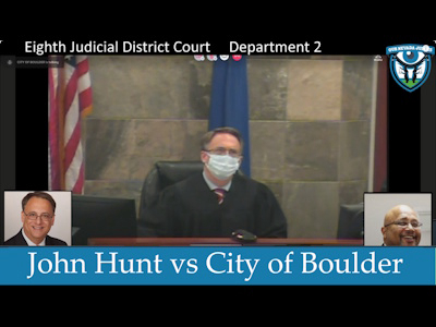 John Bridgford Hunt vs the City of Boulder Thumbnail